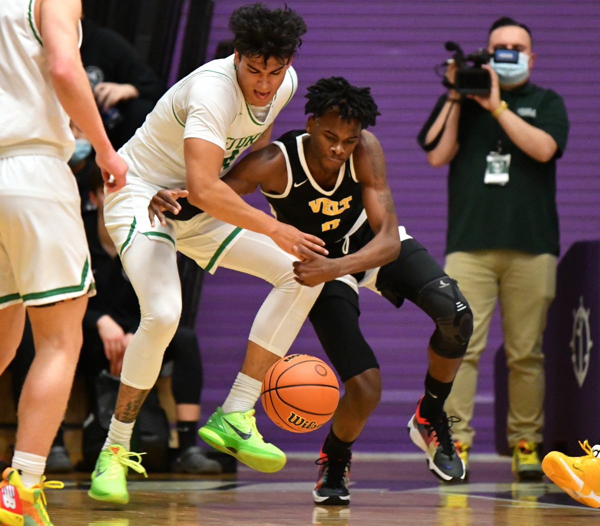 Roosevelt Summit boys basketball Taylor Balkom 14